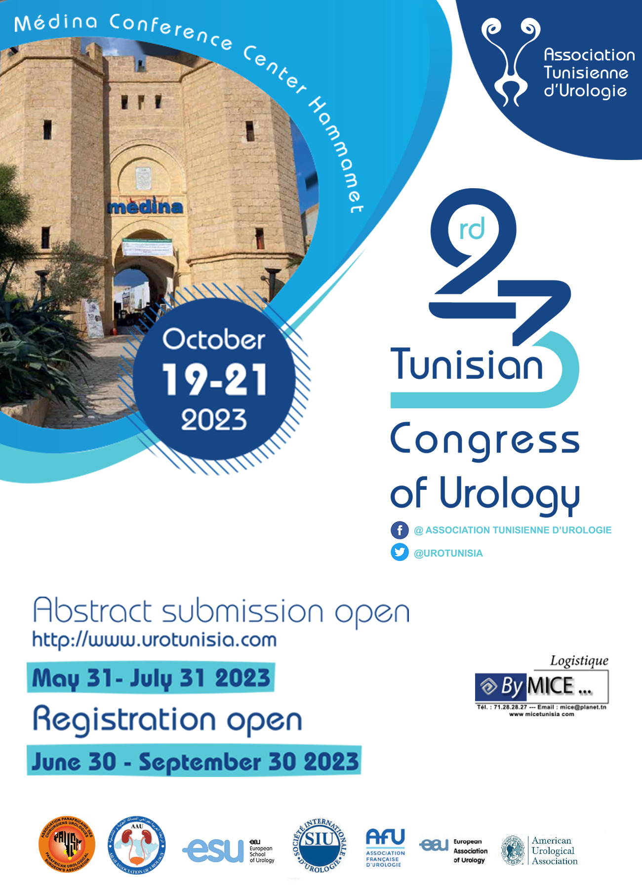 23 ème congrès de l'association tunisienne d'urologie